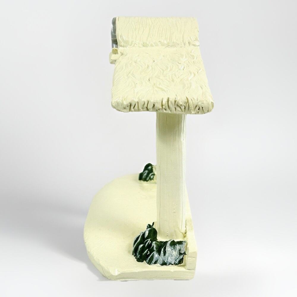 Hawthorne Village Silver Blessings Creche Manger Nativity Stable - Picture 4 of 8